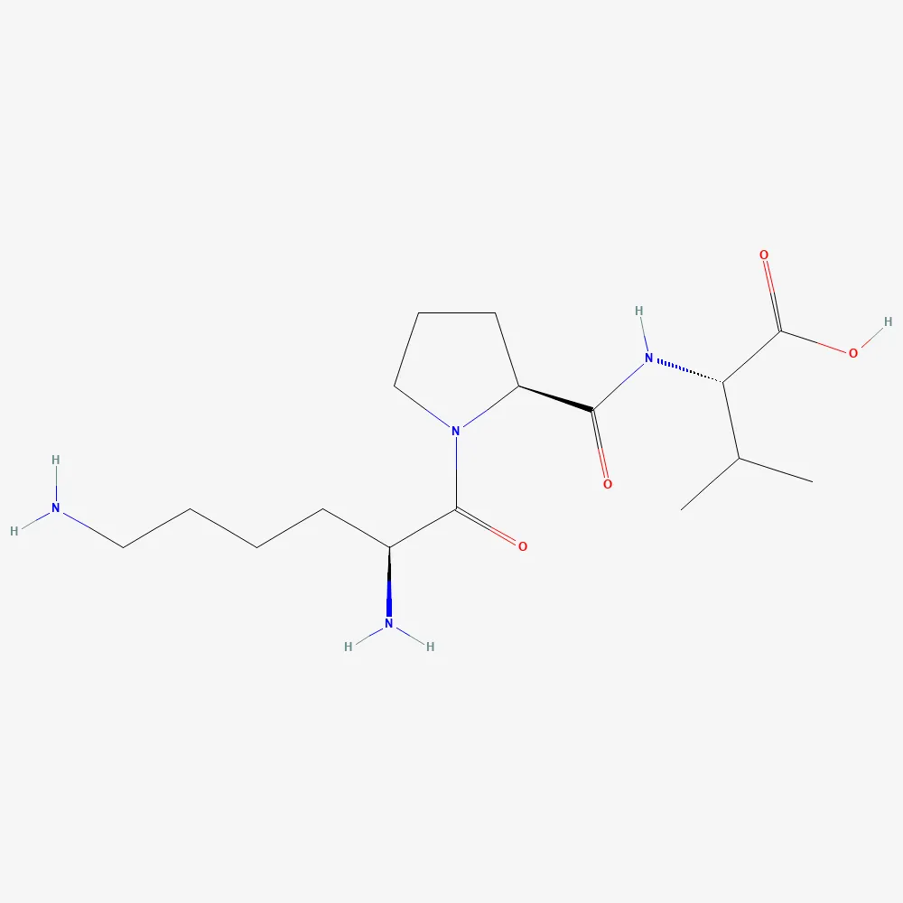 2D chemical structure of KPV, C16H30N4O4