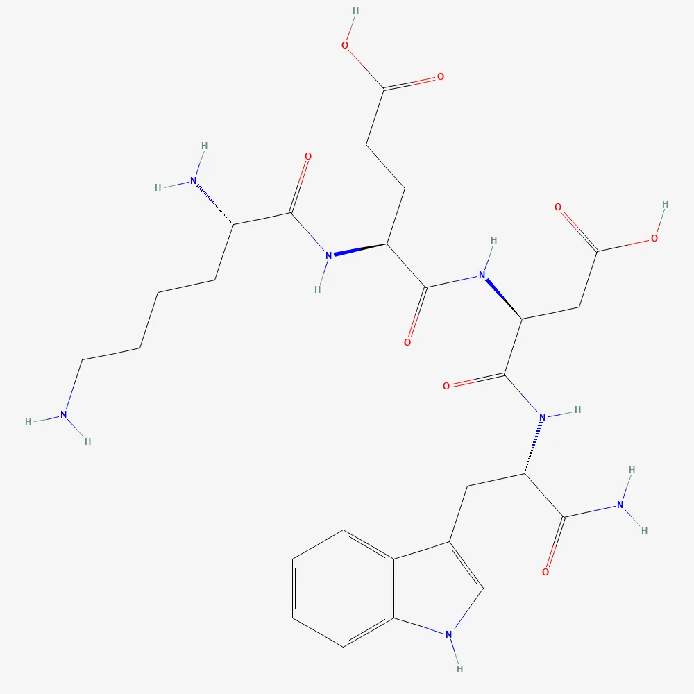 2D chemical structure of Pancragen, C26H37N7O8