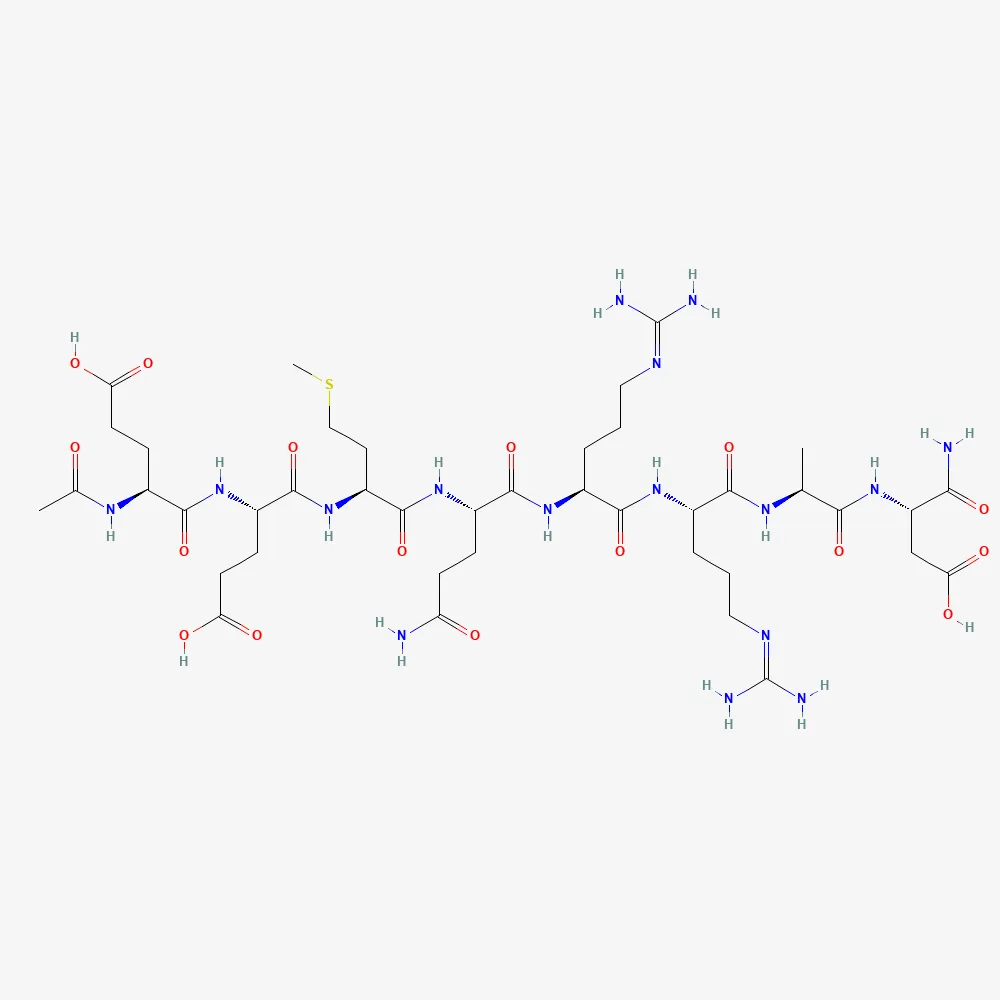 2D chemical structure of SNAP-8, C41H70N16O16S