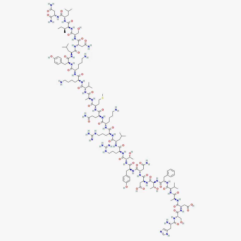2D chemical structure of VIP, C147H238N44O42S